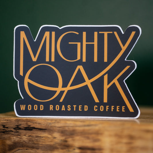 Mighty Oak logo sticker
